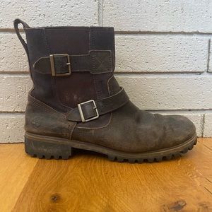 TIMBERLAND Wheelwright Women's Strappy Buckle Moto Boots